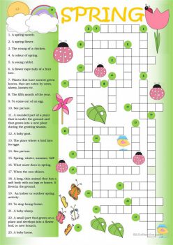 Spring Crossword