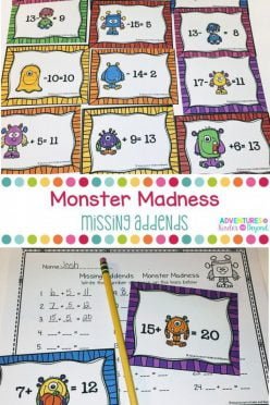 Math Monster Madness