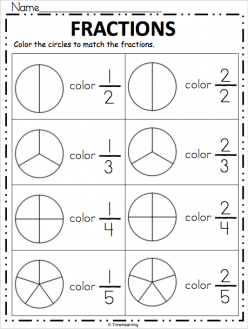 Color The Fraction