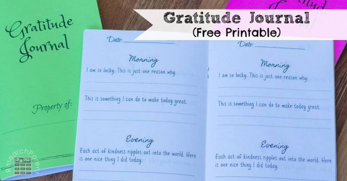 Gratitude Journal For Kids