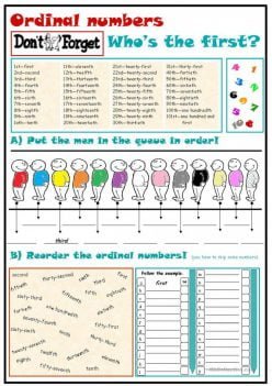 Ordinal Numbers