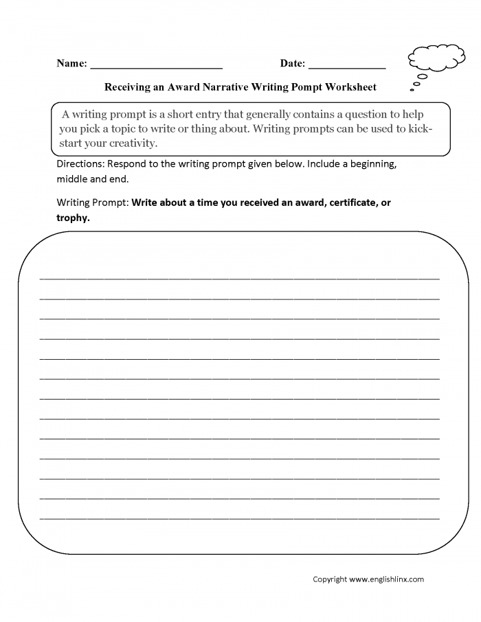 Writing Worksheets For Creative Kids Free Pdf Printables Edhelper Com 