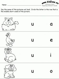 Learning Vowels: “A”