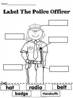 P Is For Police Officer