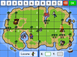 Treasure Math Map