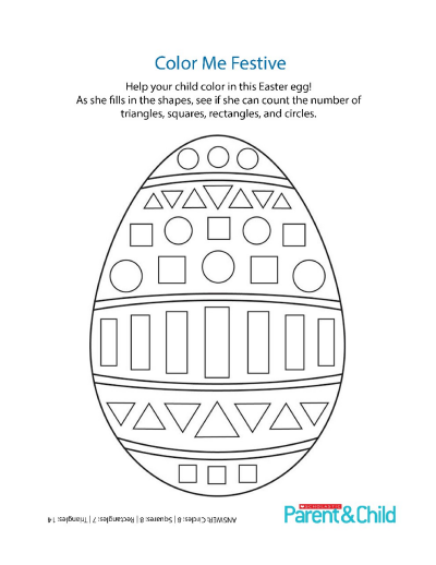 Egg Shape Printable