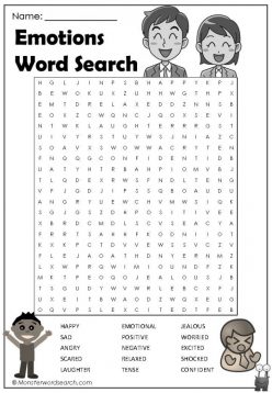 Word Search: Feelings