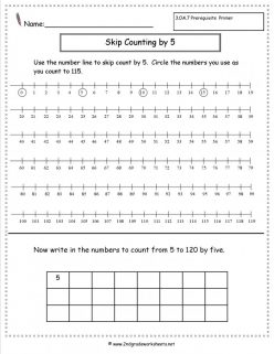 Skip Counting Practice