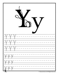 Learning The Letter Y