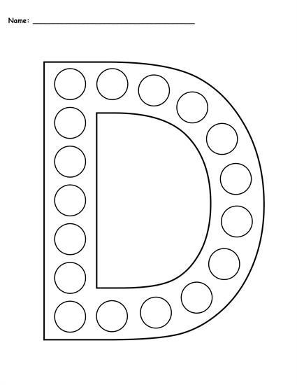 Dot To Dot Alphabet D Worksheets 99Worksheets