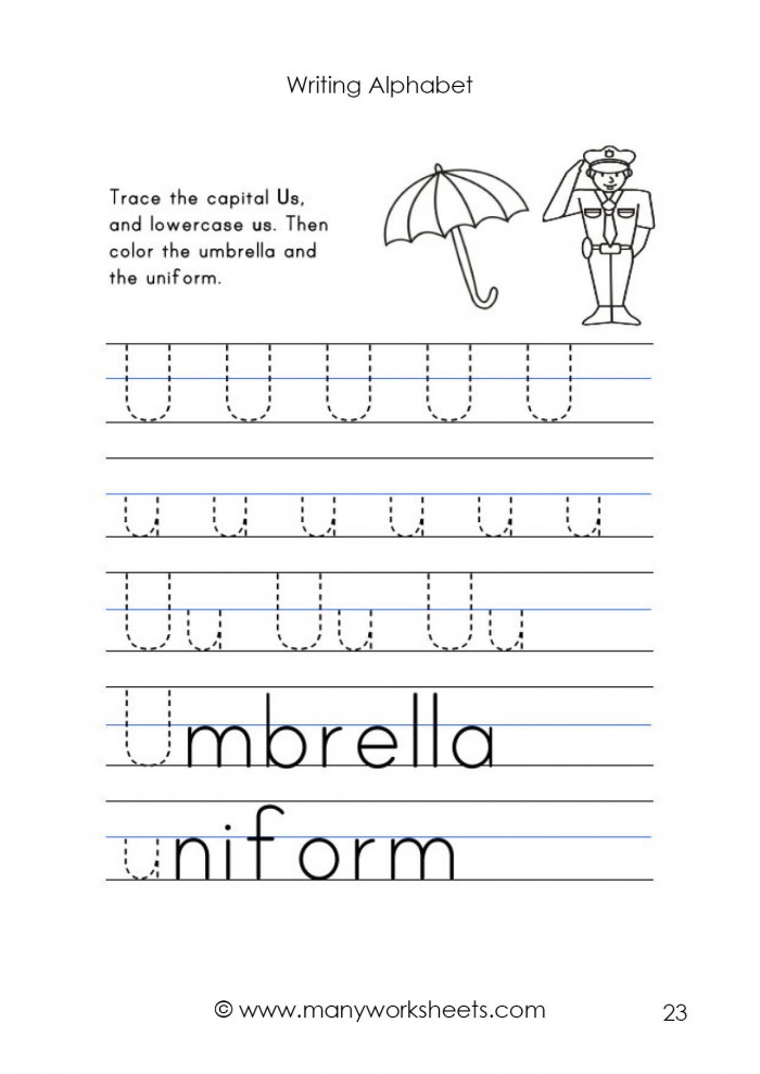 Color By Letter Capital And Lowercase U Worksheets 99Worksheets