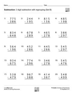 2nd Grade Math Printable Worksheets Page 10 | 99Worksheets