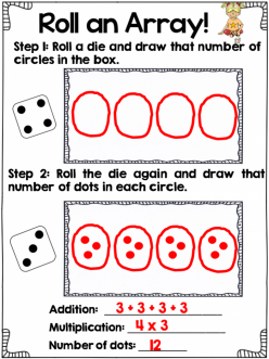 Hooray For Arrays: Multiplication Word Problems (Part One)