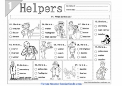 Who Are Your Community Helpers?