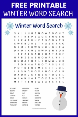 Easy Word Search: T Through W