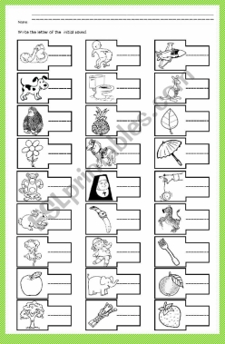 A To Z Beginning Sounds