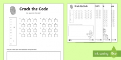 Crack The Code With Addition And Subtraction