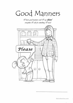 Manners Worksheet