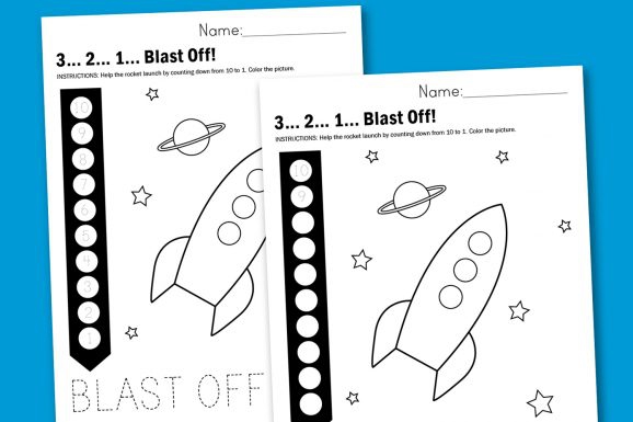 Worksheet Wednesday  Blast Off