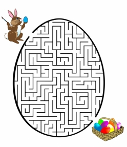 Easter Eggs Maze