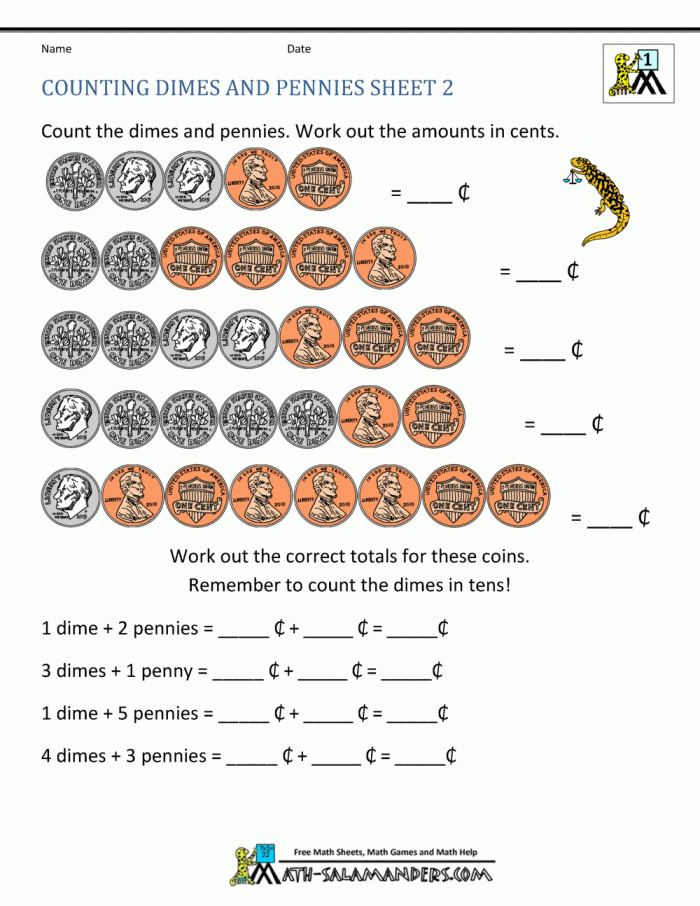 Place Value Ones And Tens Worksheets