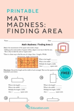 Math Madness: Finding Area 1