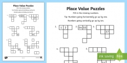 Place Value Puzzle