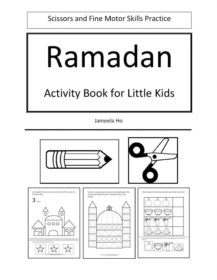 Free Download Ramadan Activity Book For Little Kids