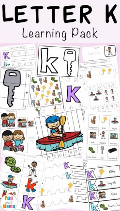 Learning The Letter K