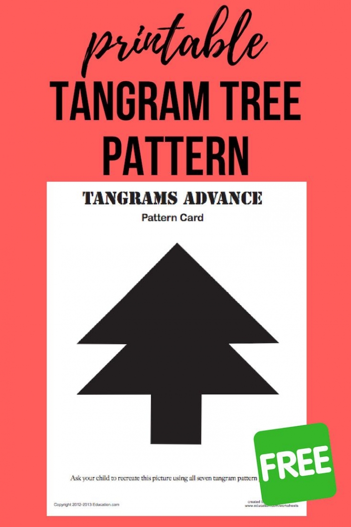 tangram tree worksheets 99worksheets