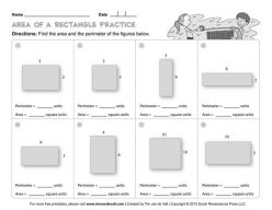 Find The Area Of A Rectangle: Easy