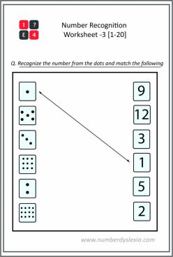 Recognizing Numbers To 20