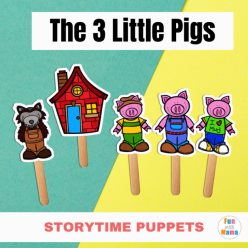 Three Little Pigs Puppets