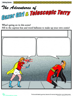 Comic Book Writing: Superhero Showdown