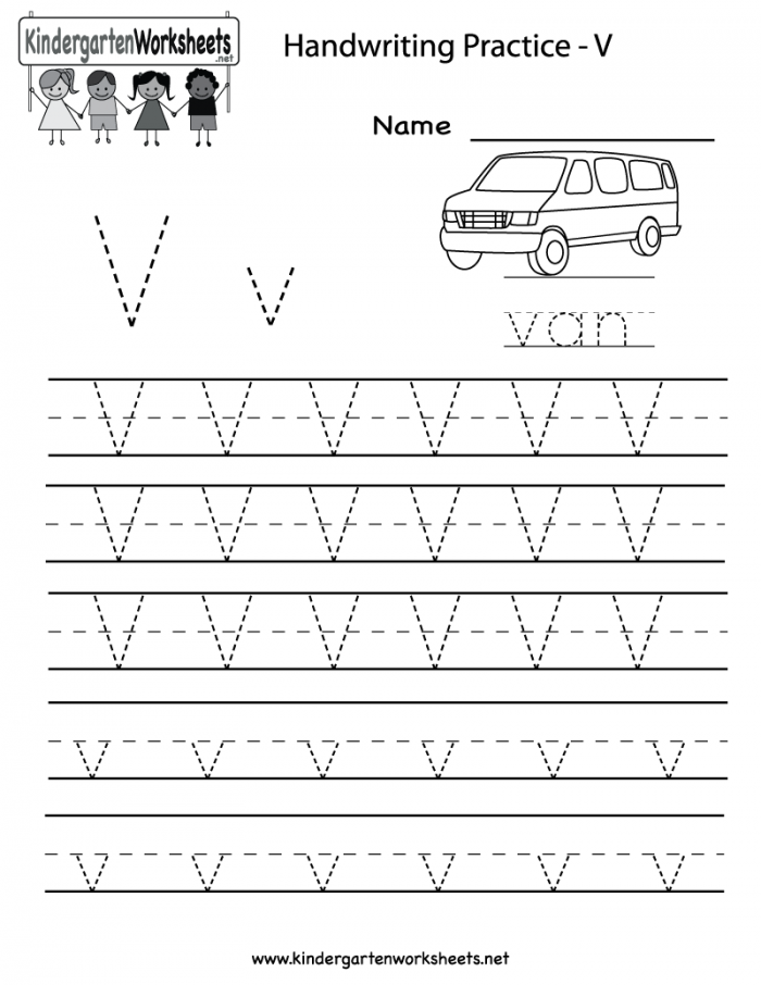 Practice Tracing The Letter V Worksheets 99Worksheets