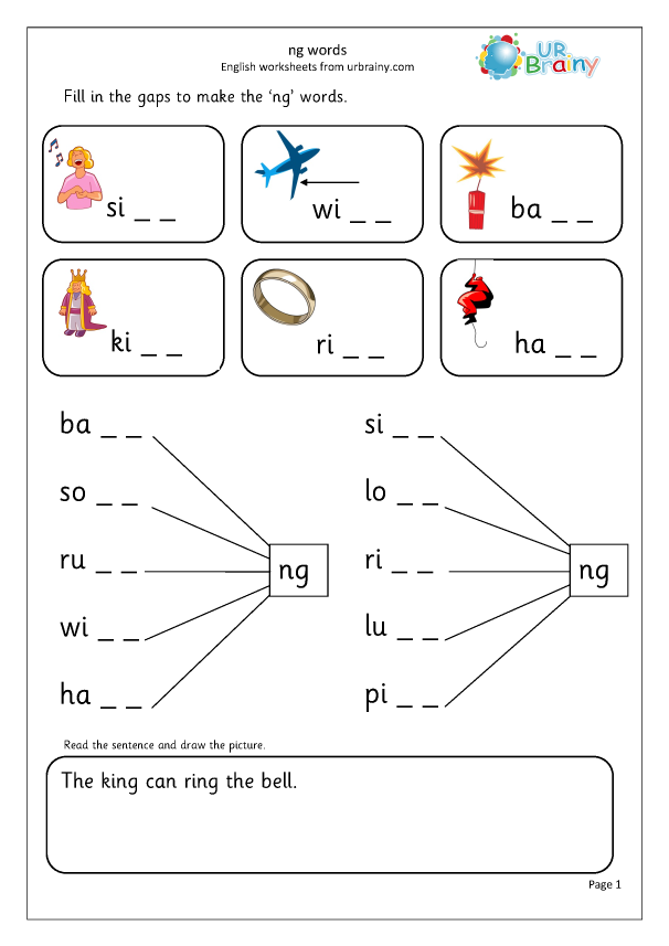 Sl Blends Worksheets And Activities Blends Worksheets Kindergarten 