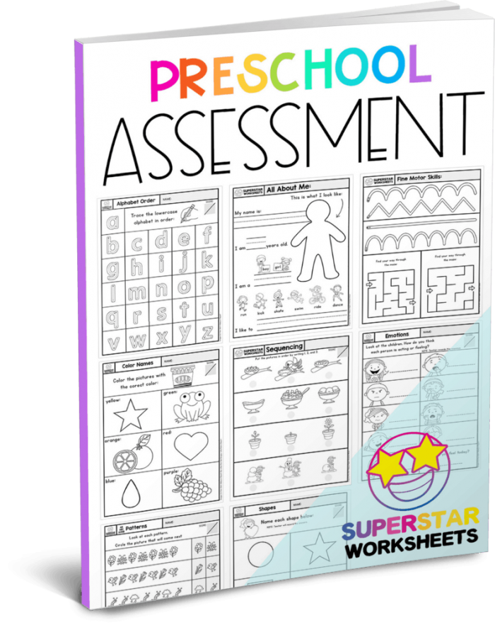 Preschool Pattern Assessment Worksheets 99Worksheets