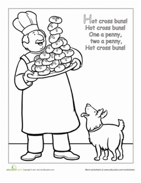 Hot Cross Buns Worksheets